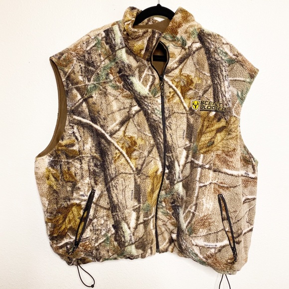 Scent Blocker Fleece Reversible Camo 
